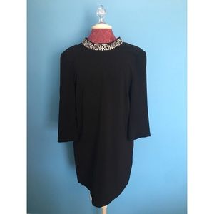 Black cocktail dress